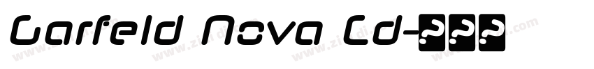 Garfeld Nova Cd字体转换 Garfeld Nova Cd字体转换